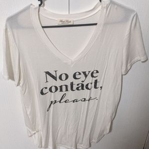 Super soft white t shirt